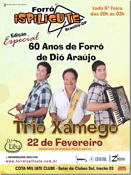 Forr Ispilicute - Trio Xamego